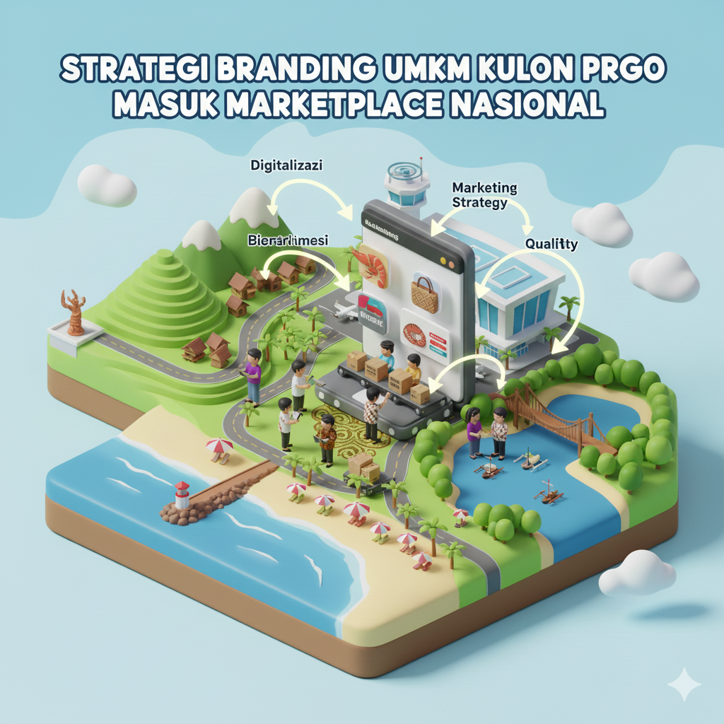 Strategi Branding UMKM Kulon Progo Masuk Marketplace Nasional